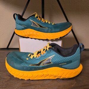 Altra Outroad Womens Teal Orange Trail Running Shoes AL0A7R72024 Size 7